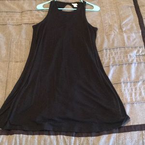 Black flowy sundress